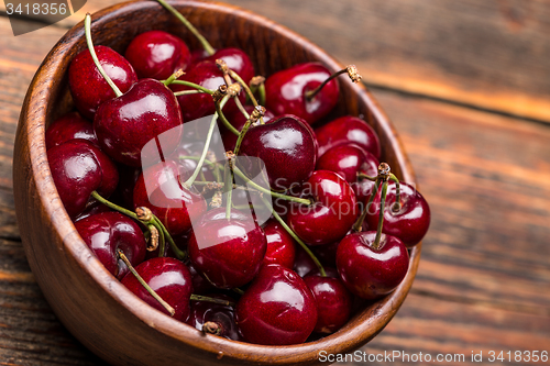 Image of Ripe cherries