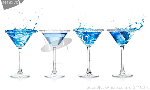 Image of Blue curacao cocktail