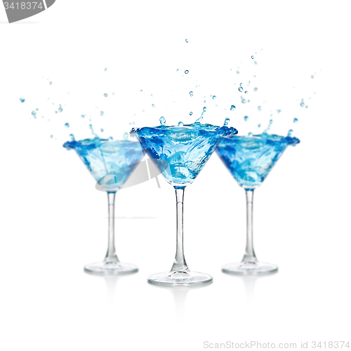 Image of Blue curacao cocktail