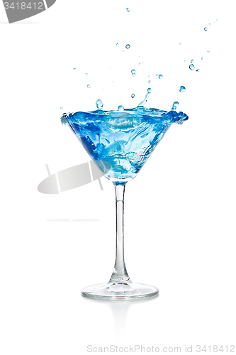 Image of Blue curacao cocktail
