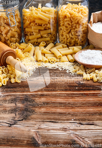 Image of dry pasta