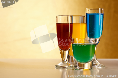 Image of Cocktails with alcohol