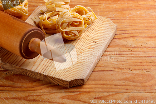 Image of Pasta and rolling-pin