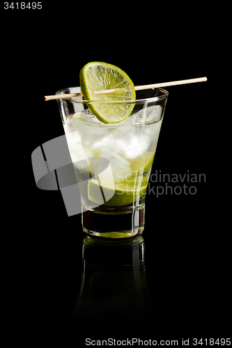 Image of Vodka with lime