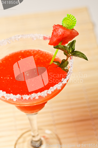 Image of Watermelon martini drink