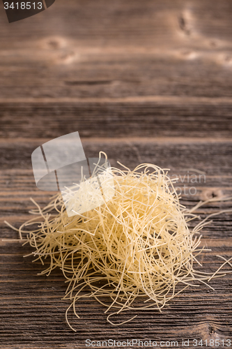 Image of Raw filini pasta