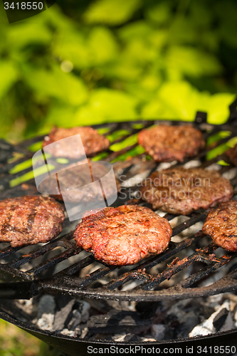 Image of Grilled burgers