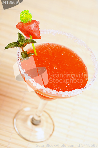 Image of Watermelon martini drink