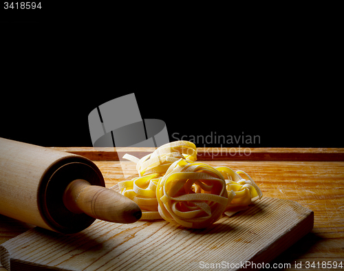 Image of Fresh homemade tagliatelle