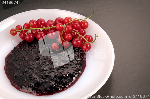 Image of red currant jam