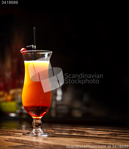 Image of Cocktail with orange Juice 