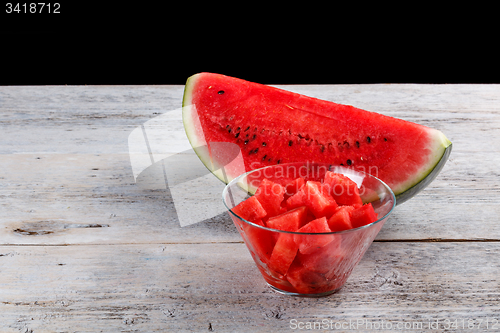 Image of Watermelon pieces