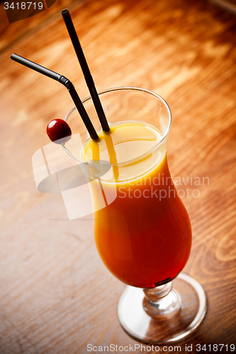 Image of Cocktail with orange Juice 