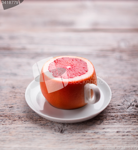 Image of Cup from a grapefruit