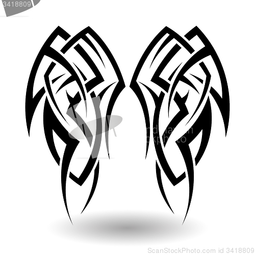 Image of Hand Drawn Tribal Tattoo