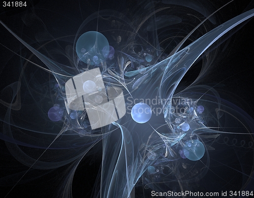 Image of abstract bubblered background