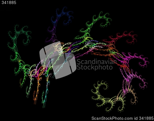 Image of abstract colored background