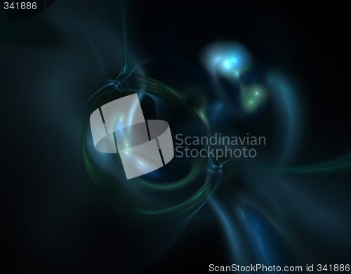 Image of abstract blue background