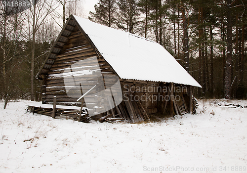 Image of old wooden house