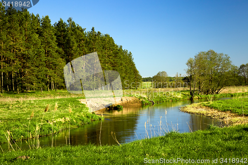 Image of a small river  