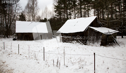 Image of old wooden house