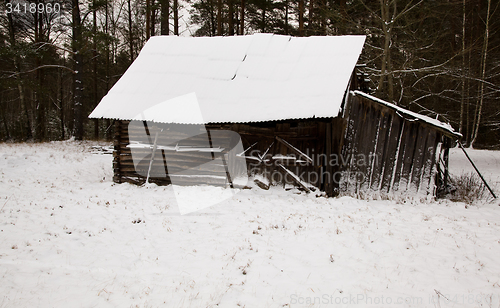 Image of a wooden building  