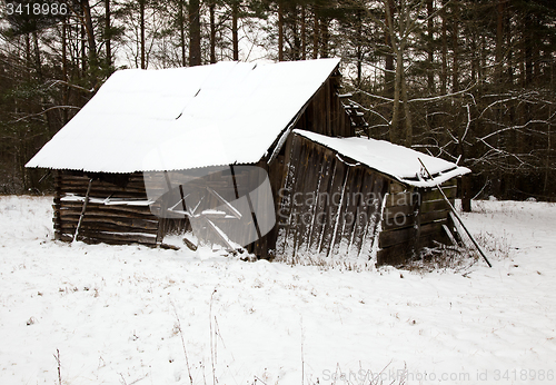 Image of a wooden building  