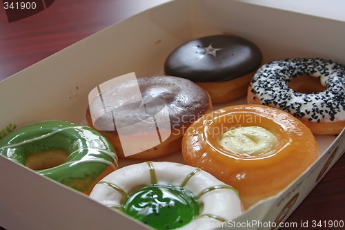 Image of Assorted donuts