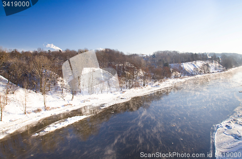 Image of Neman River in winter