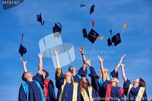 Image of high school graduates students