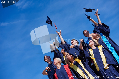 Image of high school graduates students