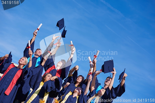 Image of high school graduates students