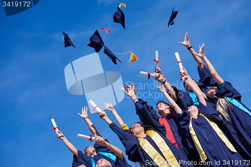 Image of high school graduates students