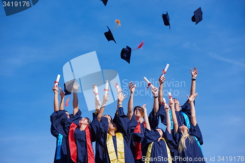 Image of high school graduates students
