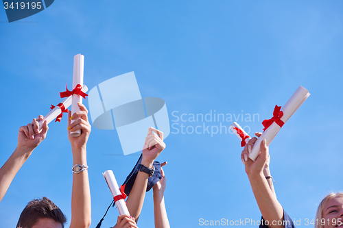 Image of high school graduates students