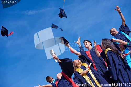 Image of high school graduates students