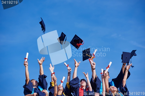 Image of high school graduates students