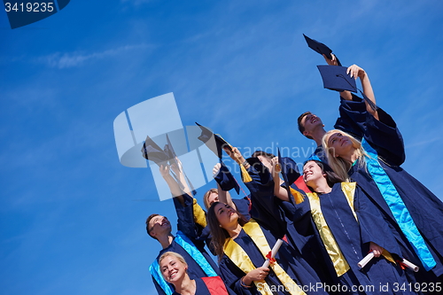 Image of high school graduates students