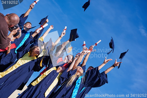 Image of high school graduates students