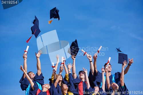 Image of high school graduates students