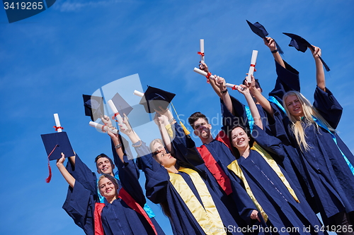 Image of high school graduates students