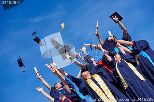 Image of high school graduates students