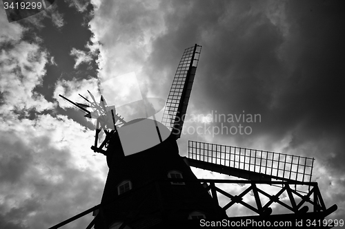 Image of Old wind mill in Denmark