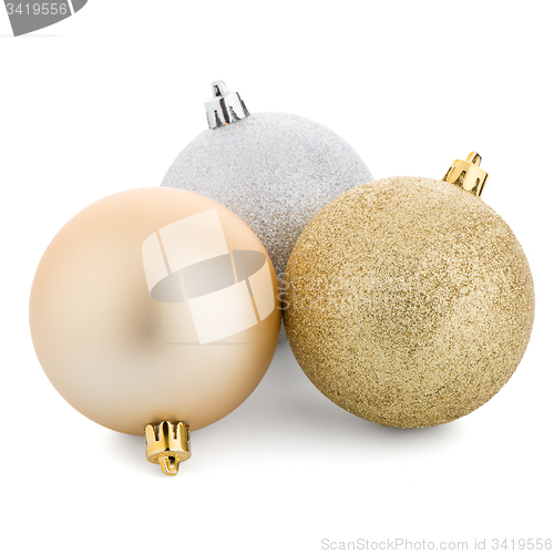 Image of christmas decorative balls