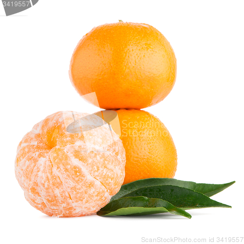 Image of Ripe tangerine or mandarin