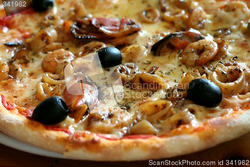 Image of Seafood pizza