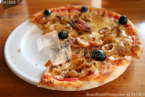 Image of Seafood pizza