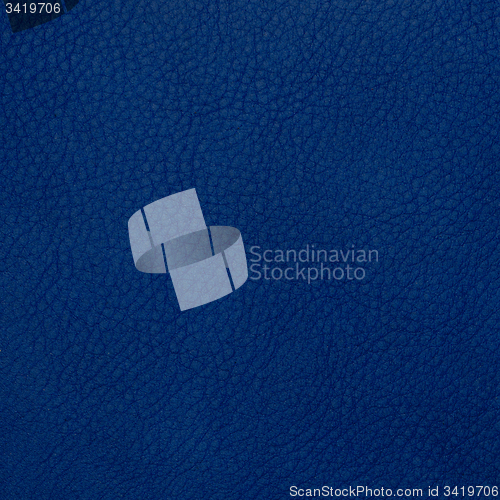 Image of Blue leather 