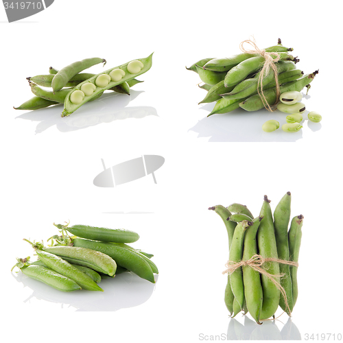 Image of Set of green beans