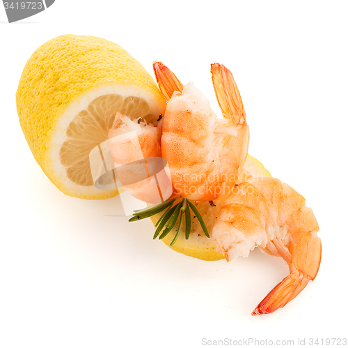 Image of Shrimp with lime